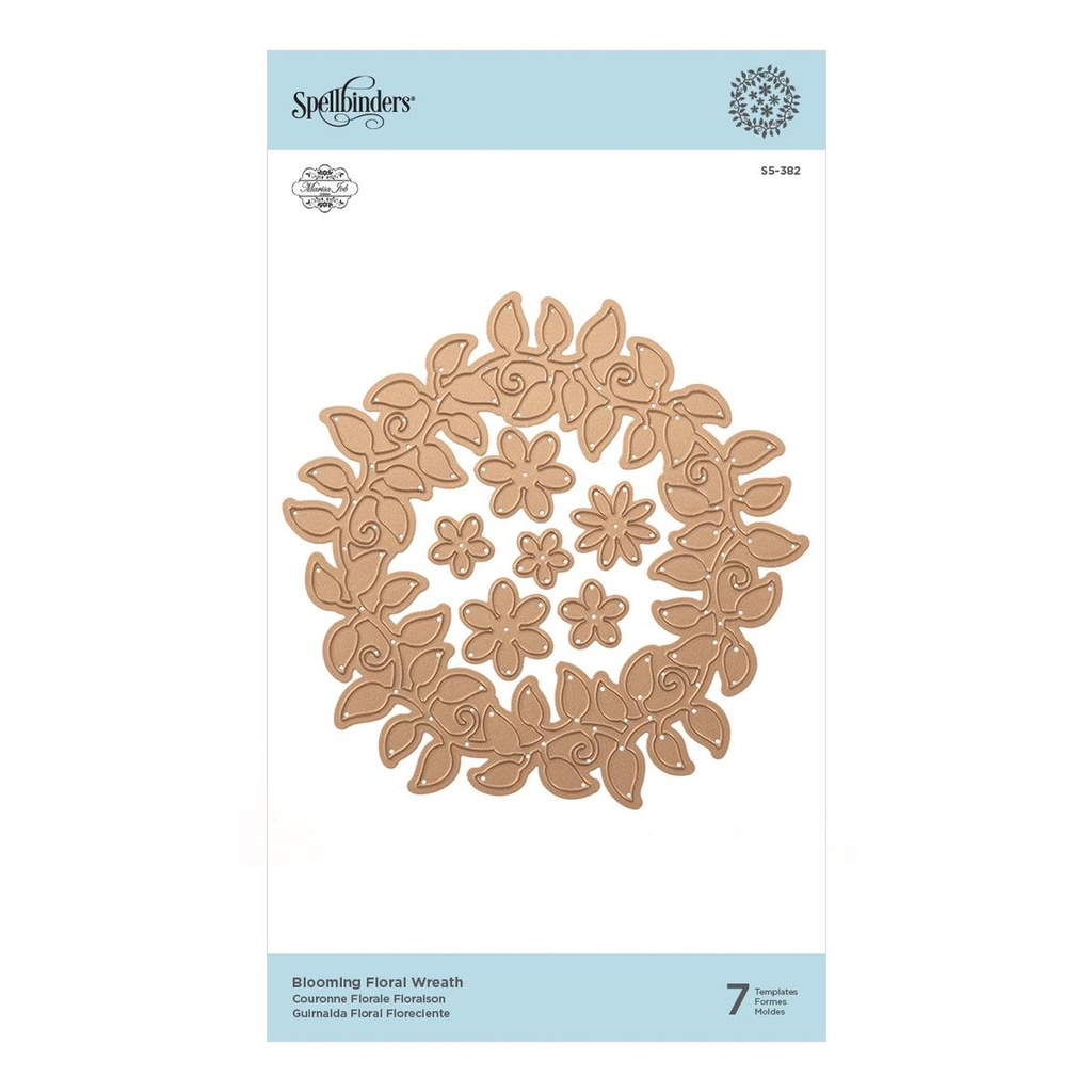 Spellbinders Shapeabilities - Blooming Floral Wreak
