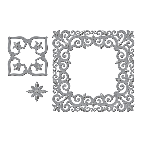 Spellbinders Shapeabilities - Botanical Medallion