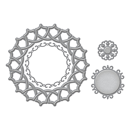 Spellbinders Shapeabilities - Naples Medallion