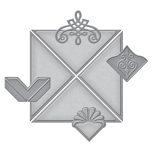 Spellbinders Card Creator - Graceful 6"x6" Frame Maker