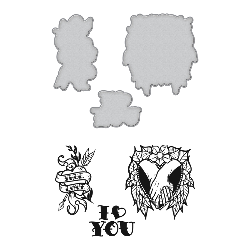 Spellbinders Stamp & Die Set - True Love
