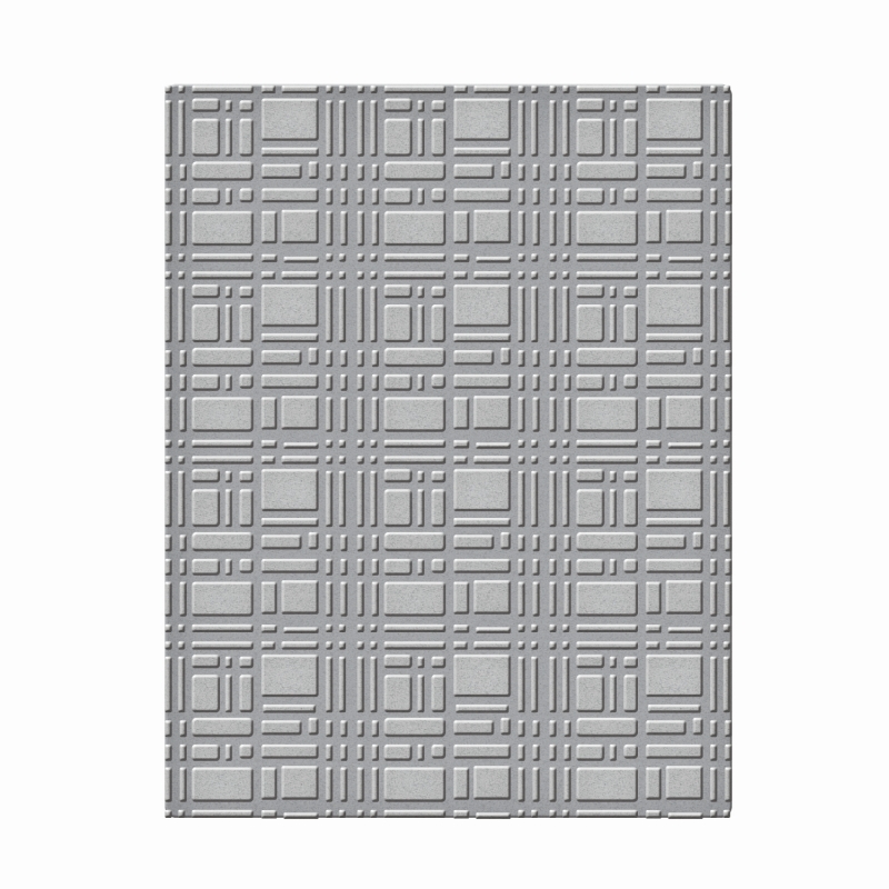 Spellbinders Em-bossing Folder - Gridiron