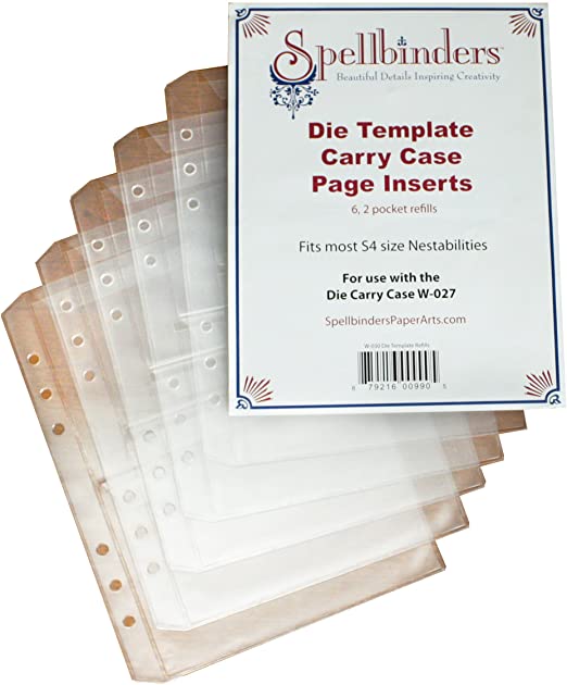 Carry Case Page Inserts