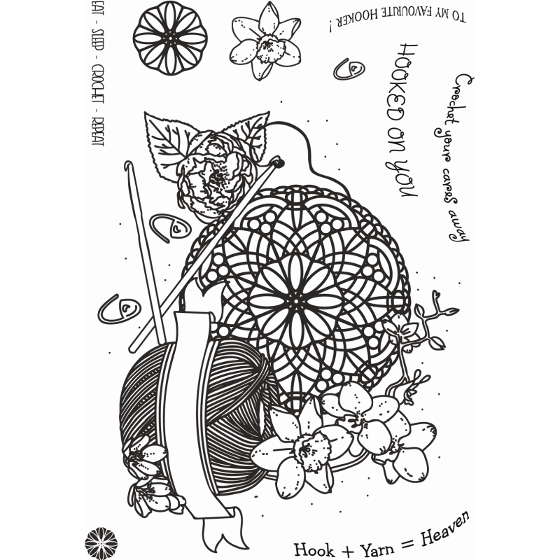 Sharon Callis Crochet Delight Stamp Set