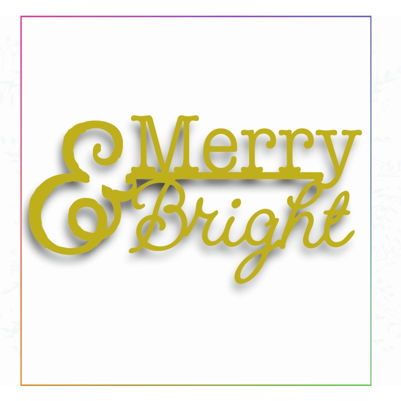 SCC Merry & Bright Christmas Sentiments Collection