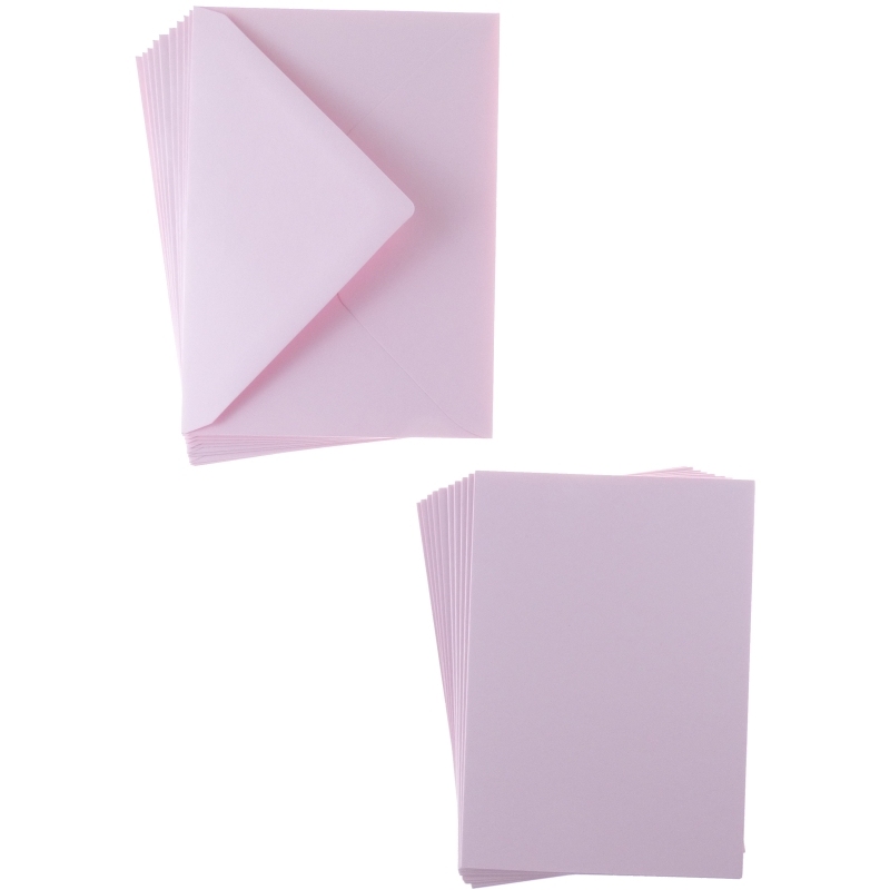 Pink A6 Card Packs (10)