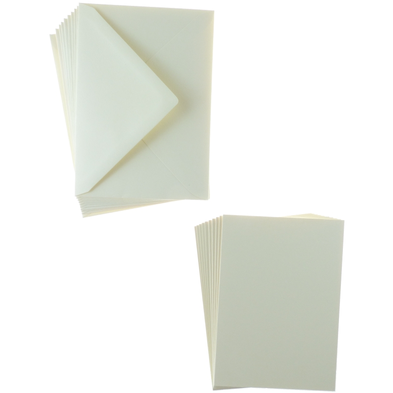 Cream A6 Card Packs (10)