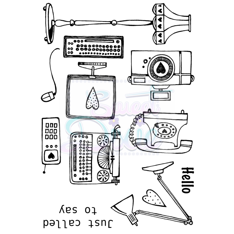 Sweet Dixie Retro Tech Hello 