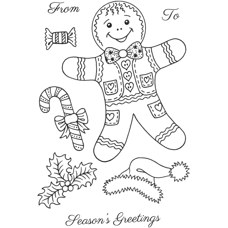 Sweet Dixie Gingerbread Man