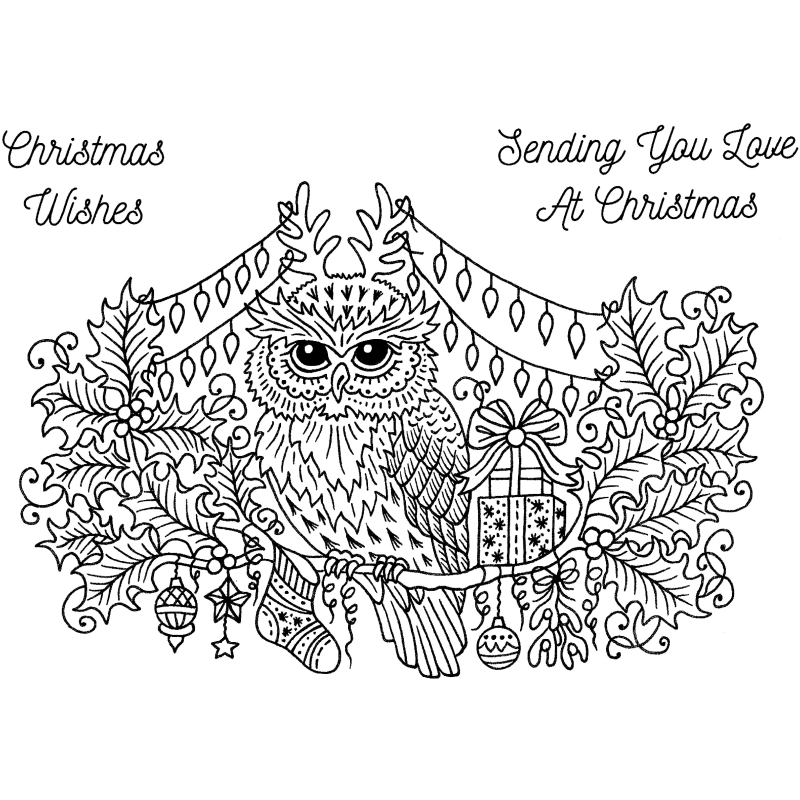 Sweet Dixie Owl Be Ready For Christmas