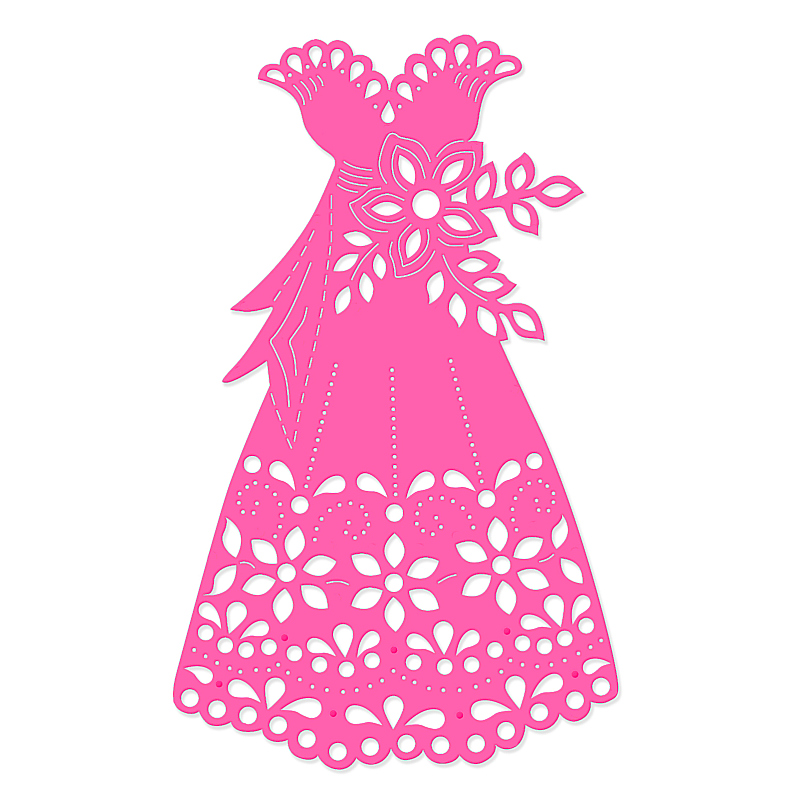 SD Lace Dress Sweet Dixie Cutting Die