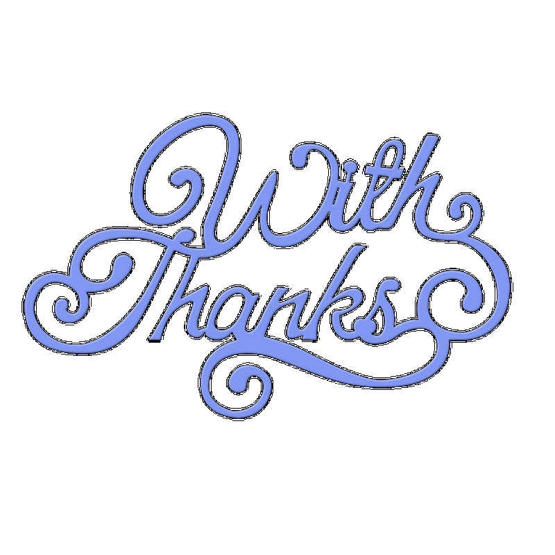 Sweet Dixie With Thanks Sentiment die set