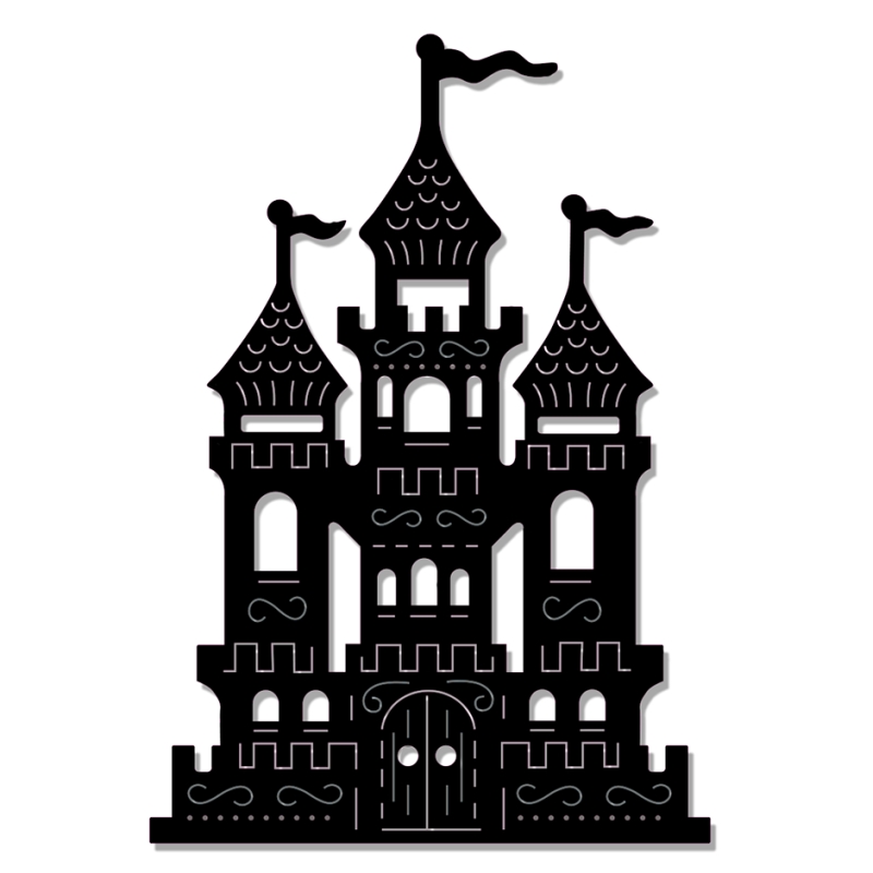 Sweet Dixie Fairy Tale Castle die set