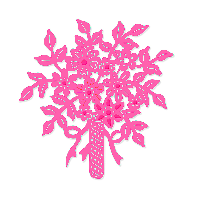 Sweet Dixie Floral Bouquet die set