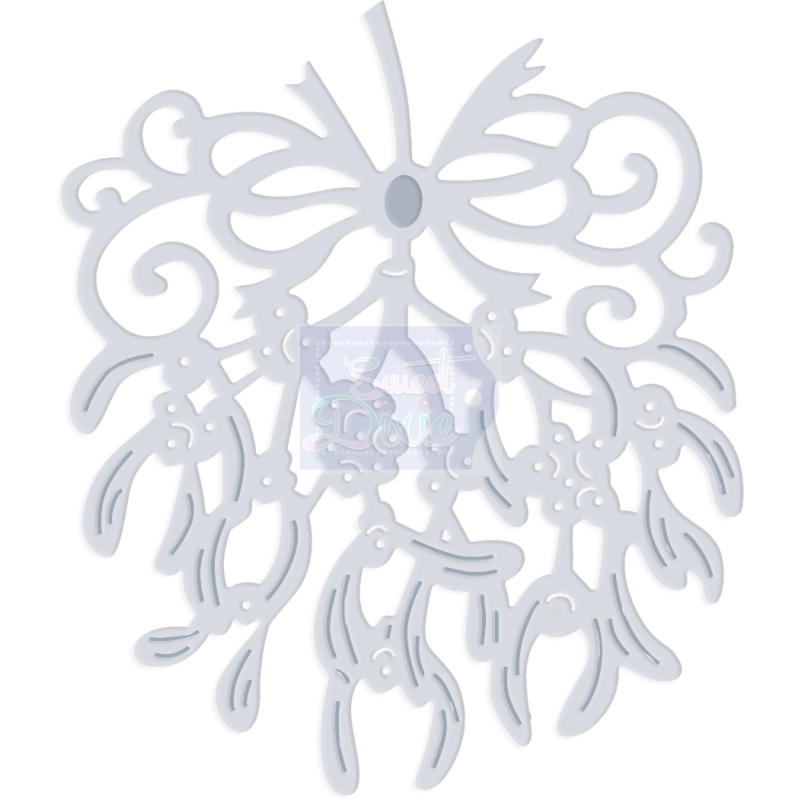 Sweet Dixie Mistletoe Bunch die set