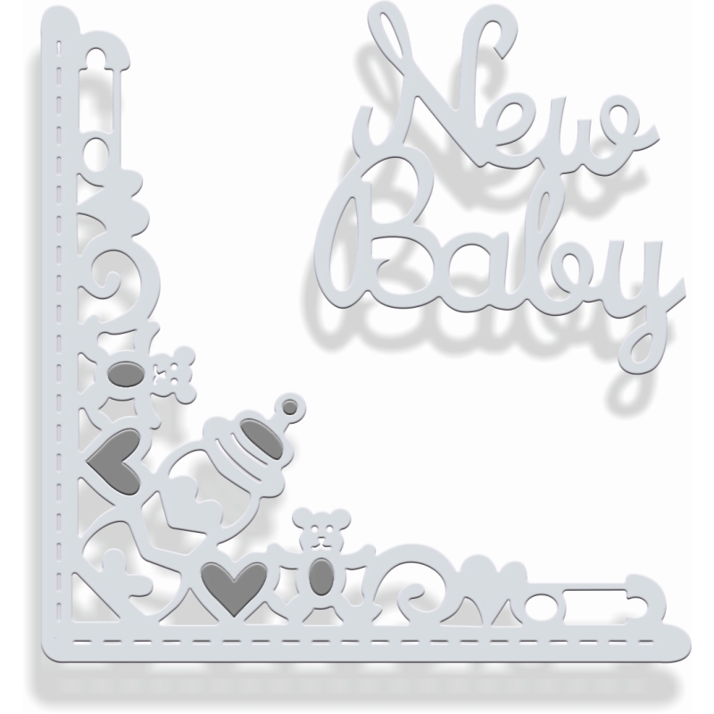 Sweet Dixie New Baby Corner die set