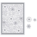 SD Filigree Floral Panel Sweet Dixie Cutting Die