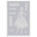 Vintage Dressmaking Pattern Sweet Dixie Cutting Die