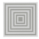 Scallop Edge Stitched Mats Sweet Dixie Cutting Die