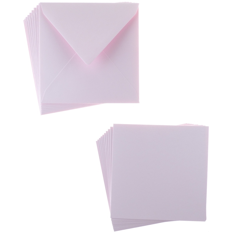 Sweet Dixie Pink Square Card & Envelopes (10)
