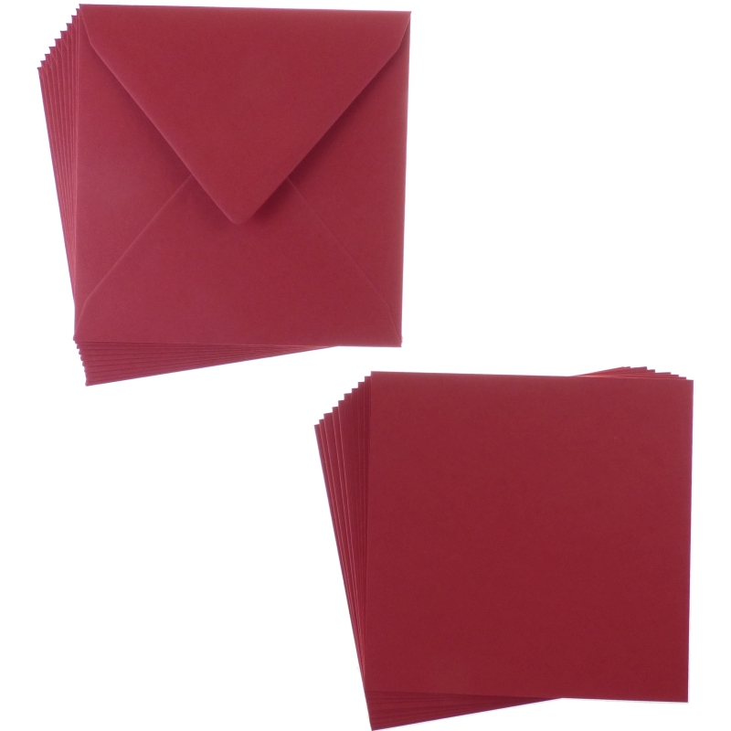 Christmas Red SQCard Packs(10)