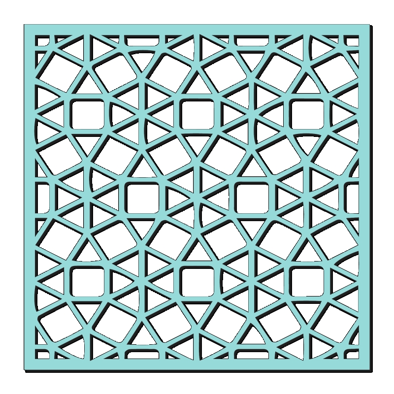 Sweet Dixie Circular Mosaic stencil