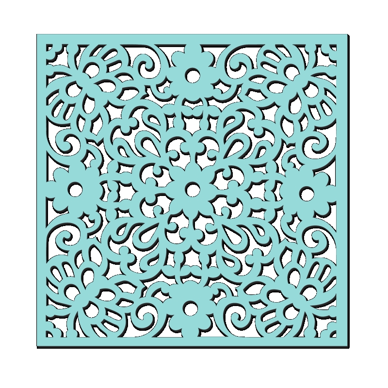 Sweet Dixie Butterflies & Flowers Stencil