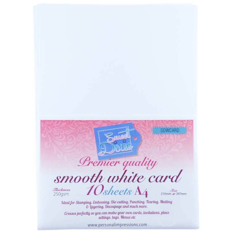 Premier Smooth White Card A4 x10