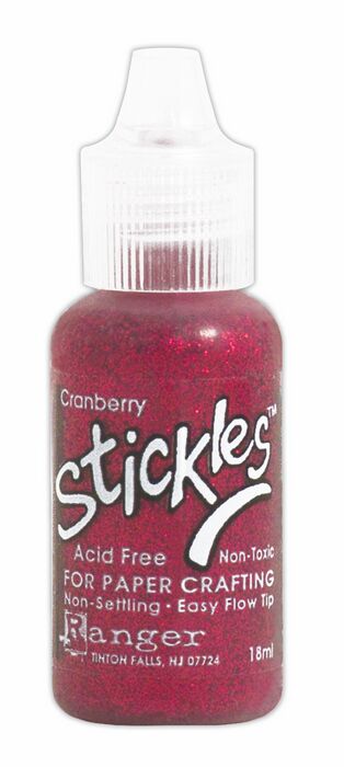 Stickles Glitter Glue - Cranberry