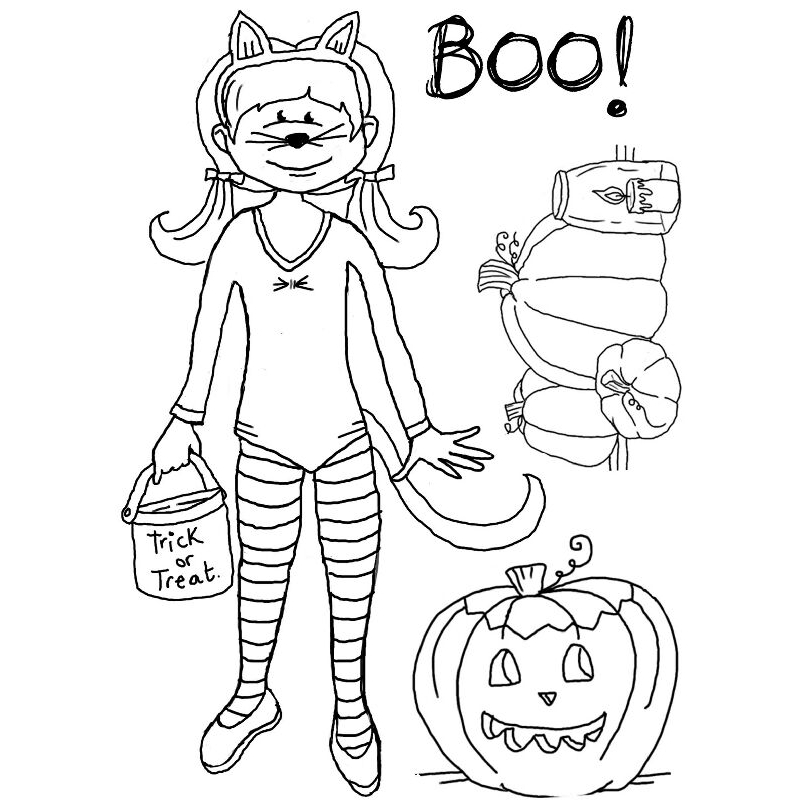 Personal Impressions Trick or Treat stamp set