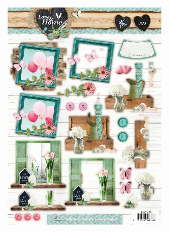 3D A4 Love & Home 507