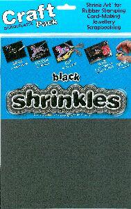 Black Shrink Plastic
