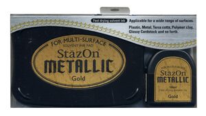 StazOn Metallic Gold Ink Pad
