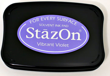 Vibrant Violet StazOn On Pad