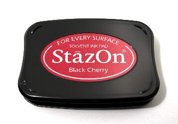 Black Cherry StazOn On Pad