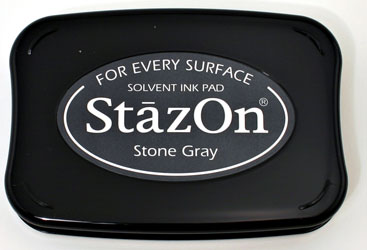 Stone Grey StazOn On Pad