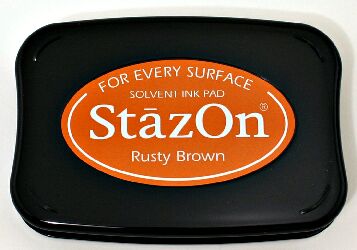 Rusty Brown StazOn On Pad