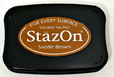 StazOn Saddle Brown Ink Pad