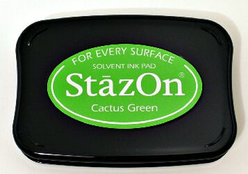 Cactus Green StazOn On Pad