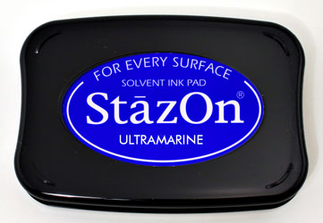 Ultramarine StazOn On Pad