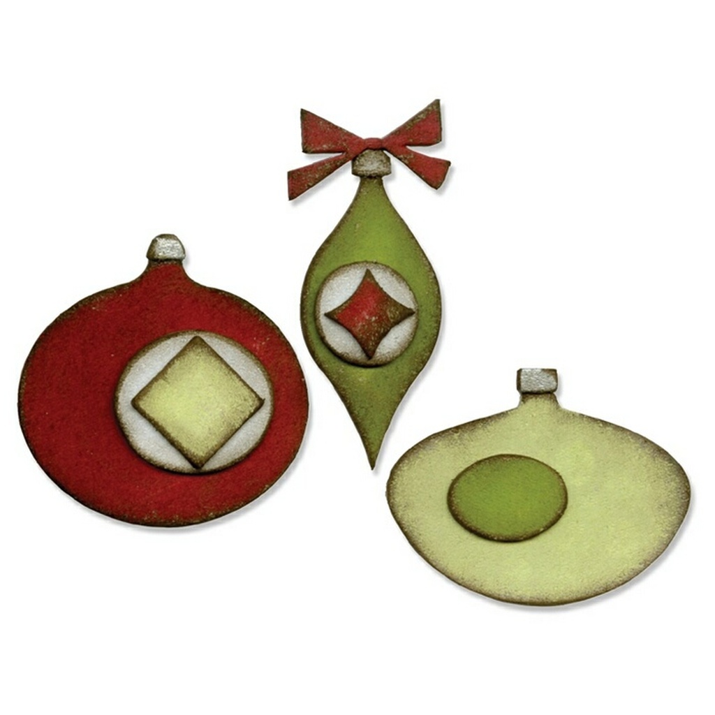 Bigz Die - Retro Ornaments