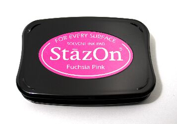 Fuchsia Pink StazOn On Pad