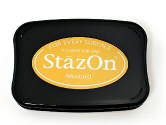 Mustard StazOn On Pad