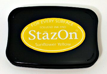 StazOn Sunflower Yellow Ink Pad