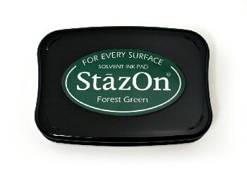 Forest Green StazOn On Pad