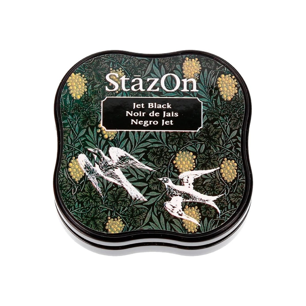 StazOn Midi Jet Black Ink Pad
