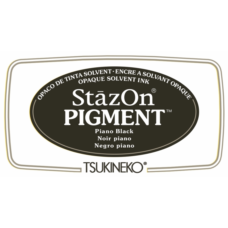 StazOn Pigment Piano Black Ink Pad