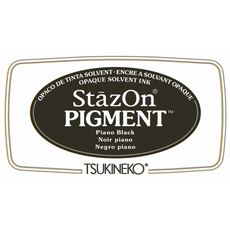 Stazon Pigment Pad Piano Black