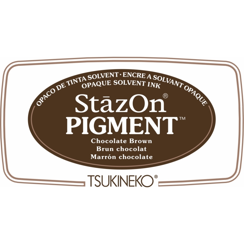 Stazon Pigment Pad Chocolate Brown