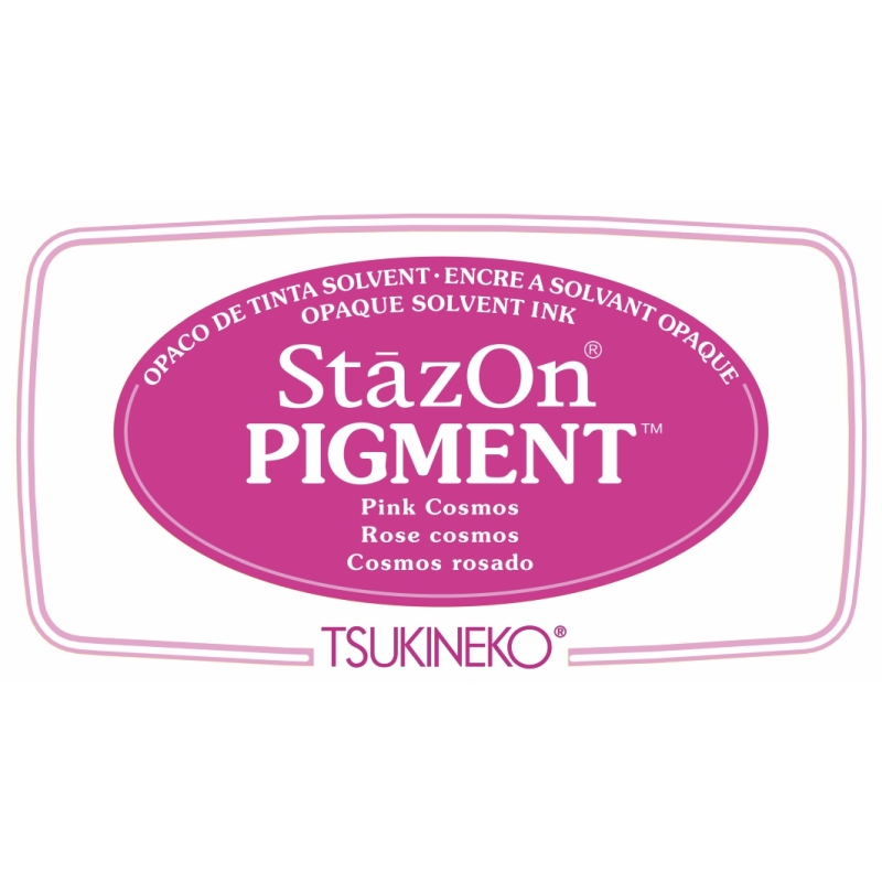 Stazon Pigment Pad Pink Cosmos